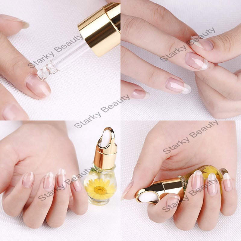 Real flowers perfume nail care products blossom cuticle oil for nails