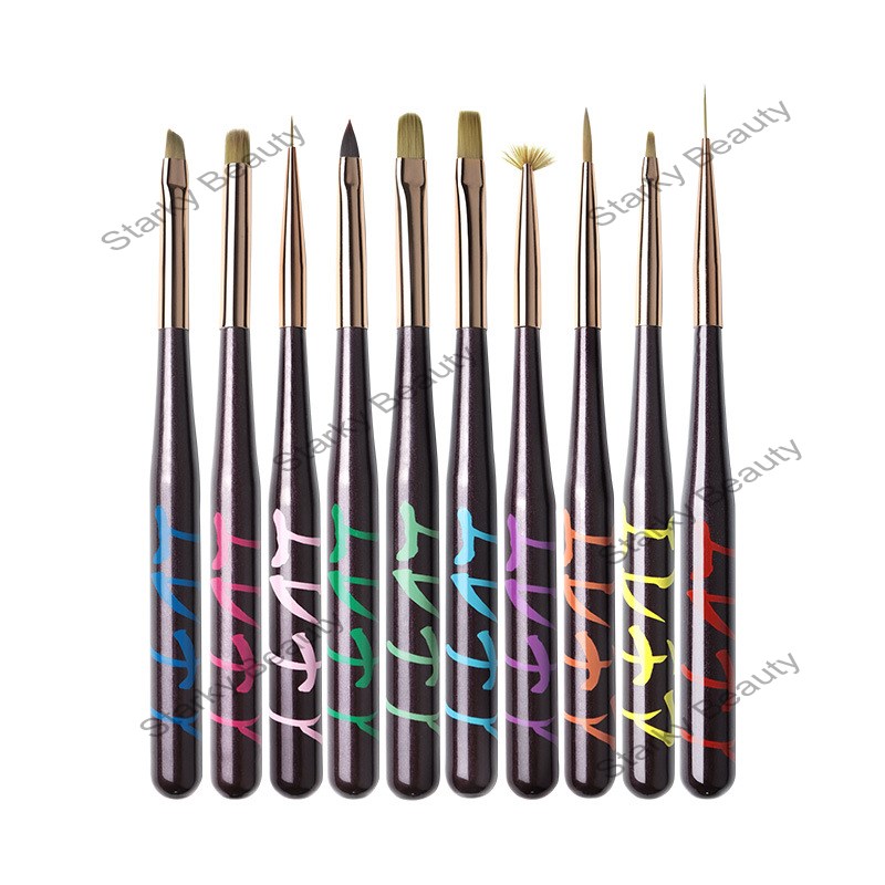 Mink hair high-end nail pen drawing gel pen blooming brush