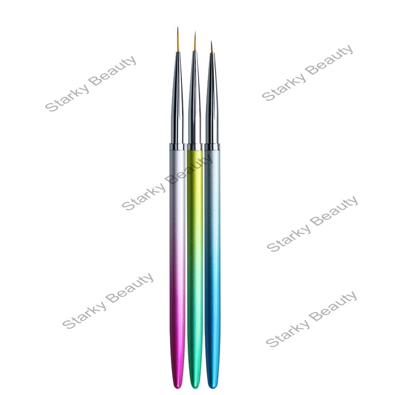 Nail Art Liner Pen Set of 3pcs Painted Nail Pen Set