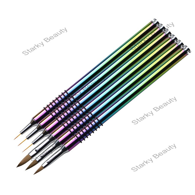 Metal rod nail tool drawing pen, special nail pen for carved crystal nail