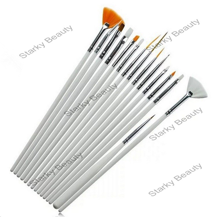 15pcs Nail brush set