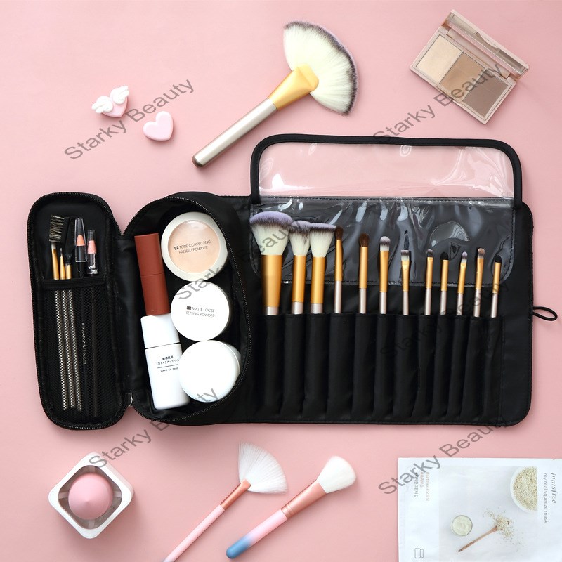 Professional Makeup Nail Brush Storage Bag Make up Bags