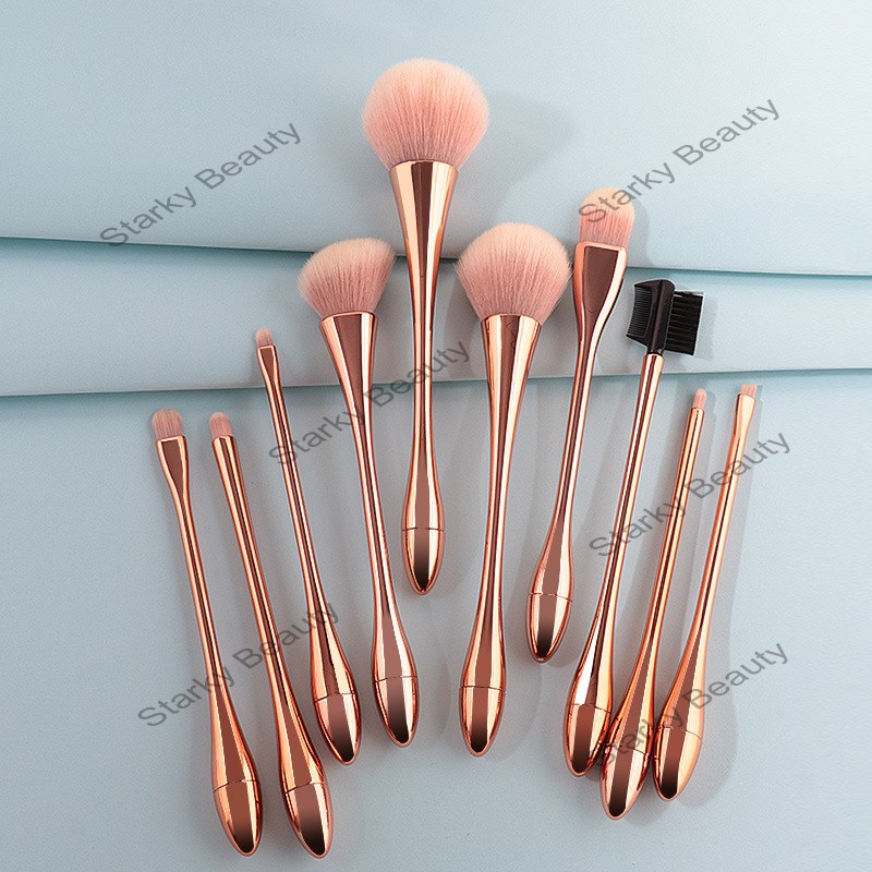 10Pcs Waist Makeup Brush Set New Makeup Beauty Tool Makeup Brush