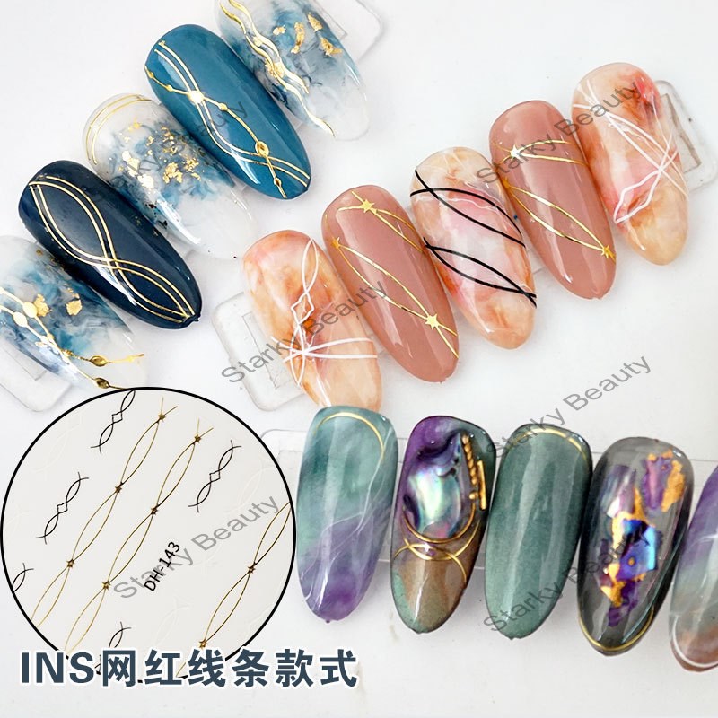 Nail Art Line Sticker