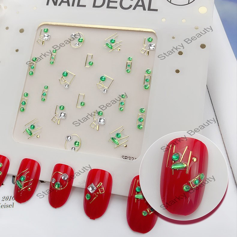 Jewelry Colored Diamond Nail Jewelry Nail Sticker