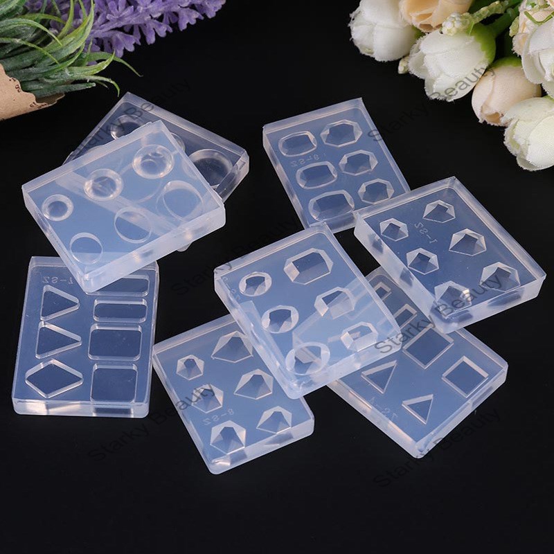 Popular Diamond Silicone Nail Art Moulds