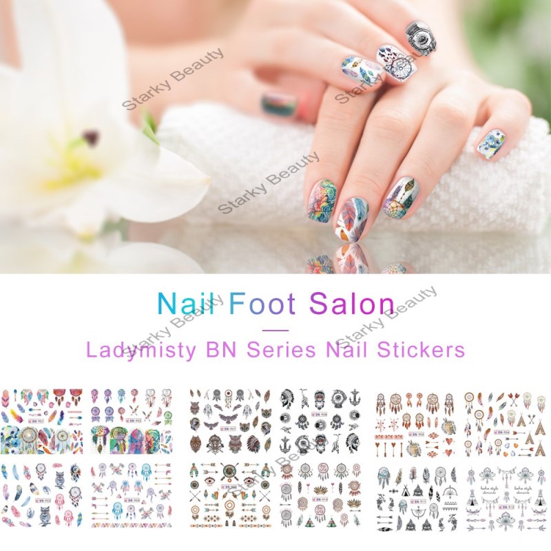 DIY Nail Art Nail Decals,Water Nail Stickers in many design