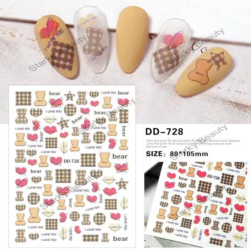 -2022 nail art new style palace border autumn and winter small fragrance with adhesive decals