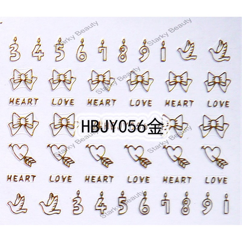 HBJY series nail sticker