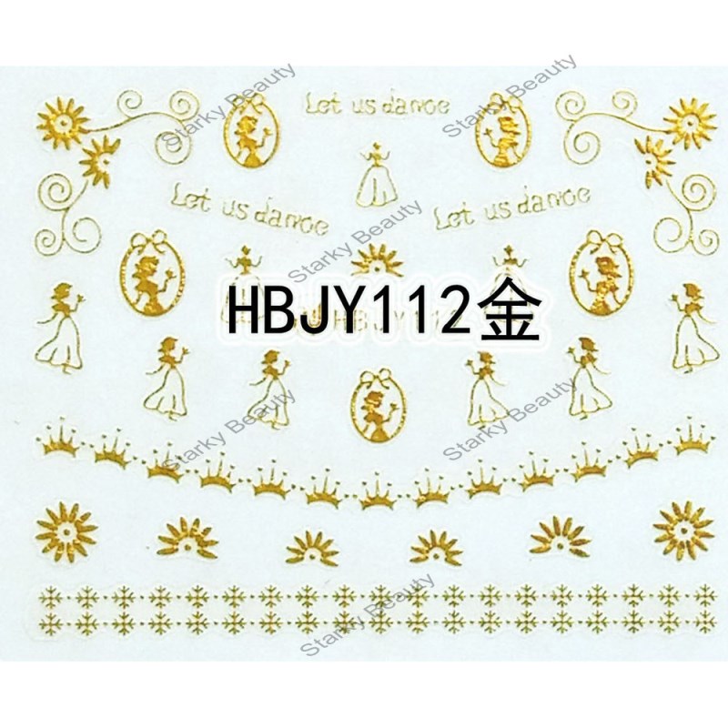 HBJY series nail sticker