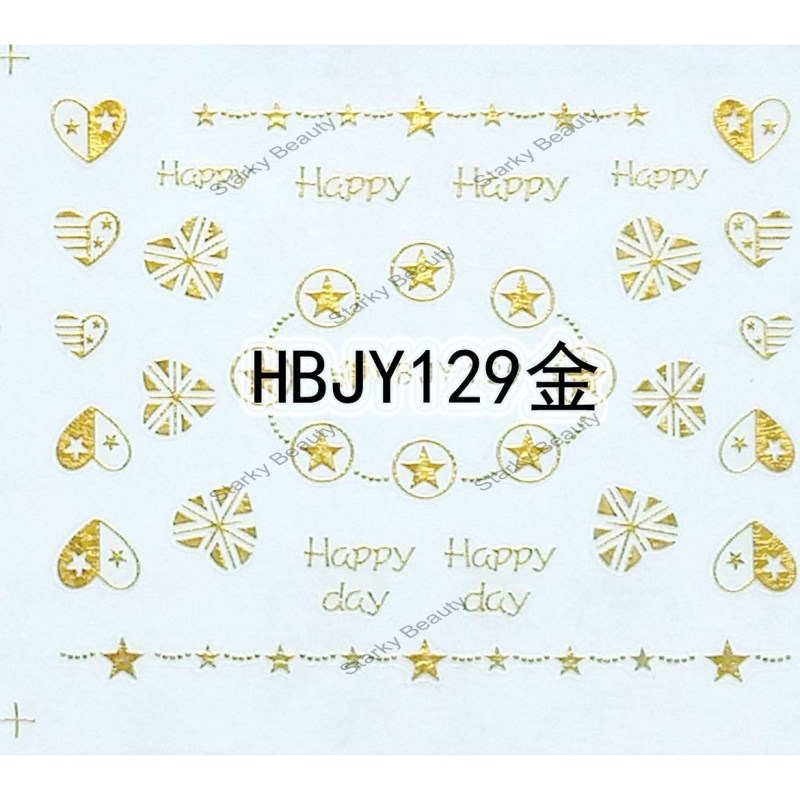 HBJY series nail sticker