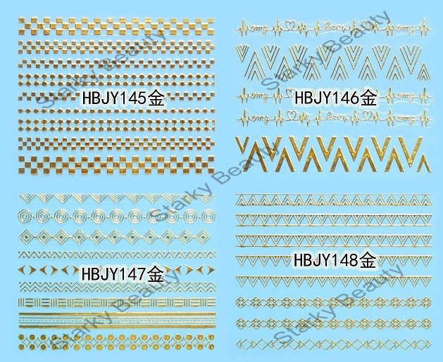 HBJY series nail sticker