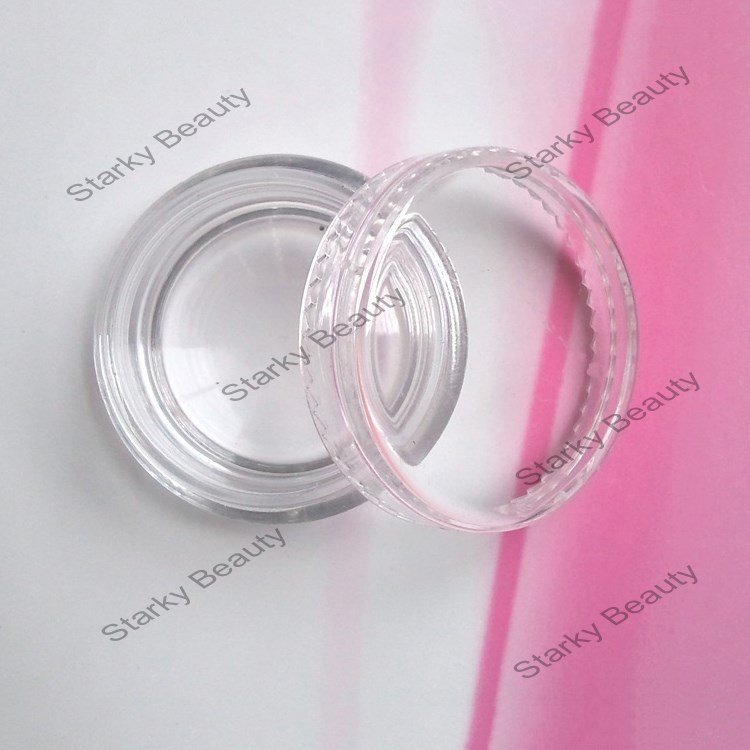 Round Empty Nail Gel Bottler