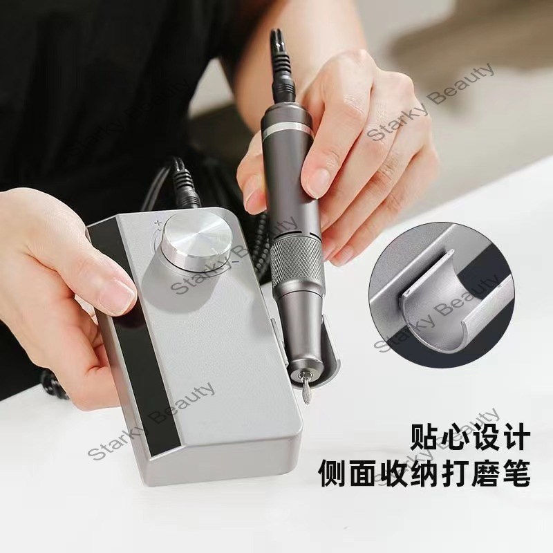 2022 new nail polisher rechargeable portable electric polisher 35000 rpm