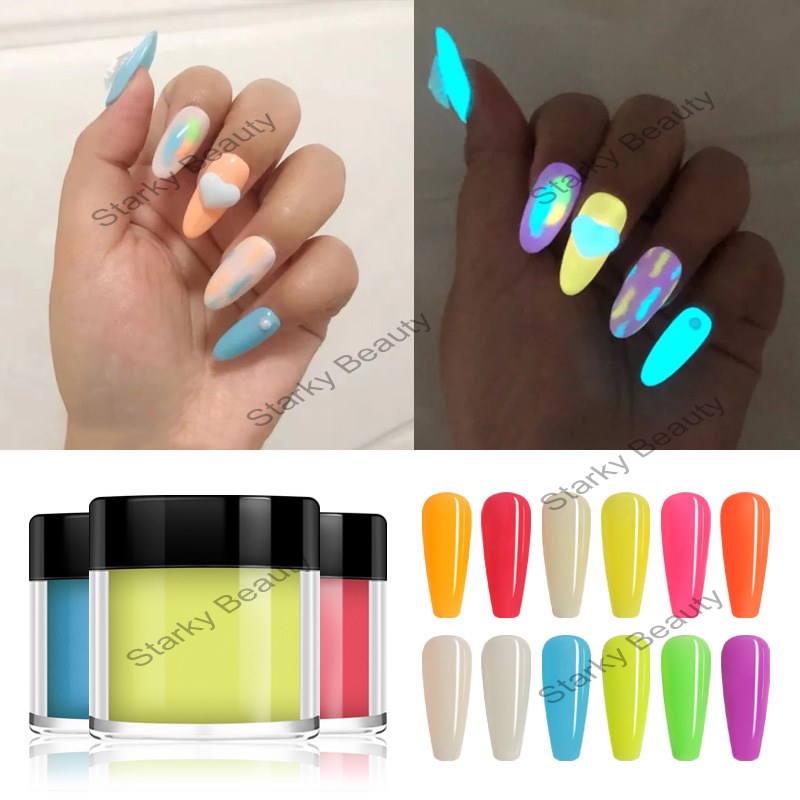 luminous powder crystal dipping powder nail dipping powder wholesale