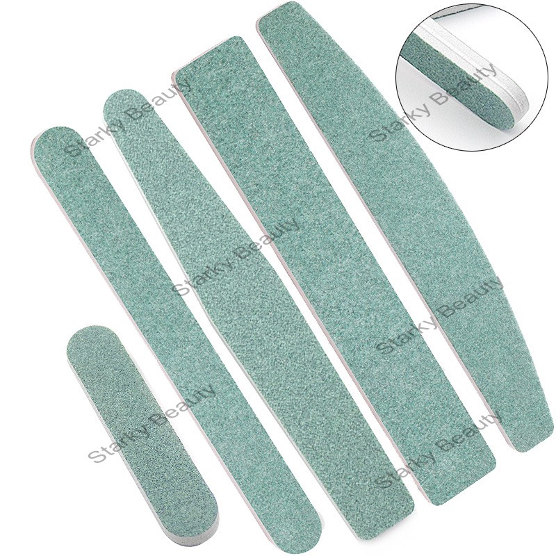 Double-sided manicure nail file trimming sand strip