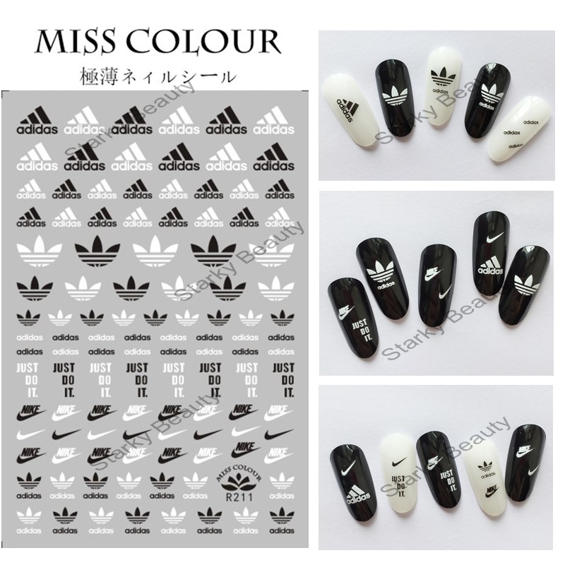 Wavy Line Nail Art Supplies Nail Stickers