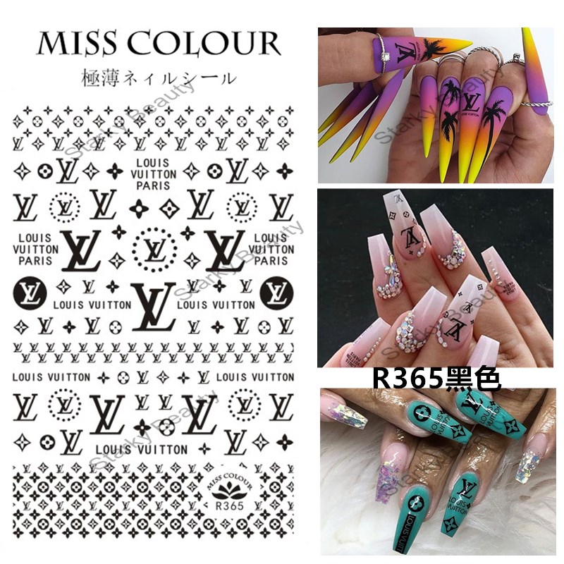 LOGO R series Nail Sticker