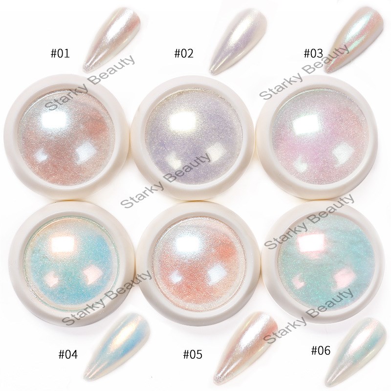 Solid Moonlight Aurora Super Flash Mirror Powder Ice Transparent Magic Mirror Powder