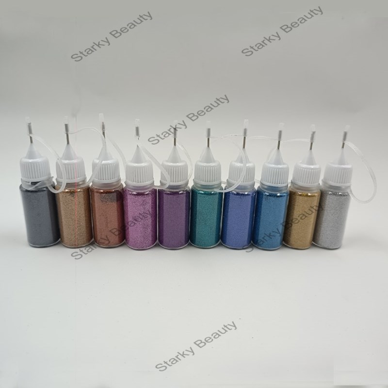 Laser Glitter Powder in bottle