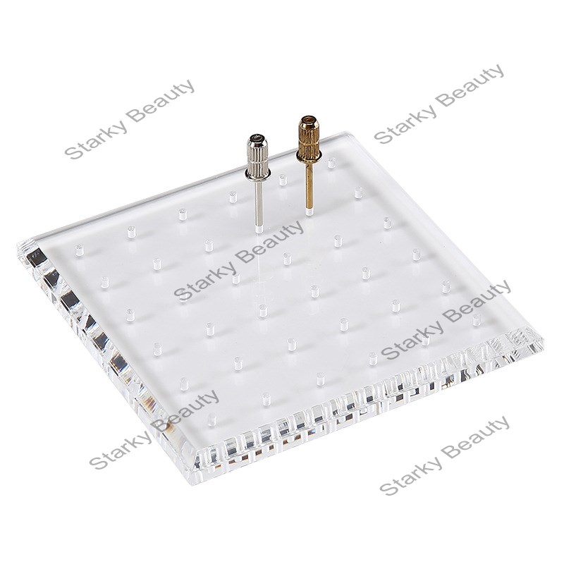 36 hole nail polishing head storage polishing head display base