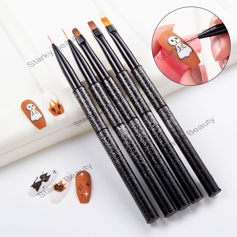 Star Nail Enhancement Brush Gradual Drawing gel Pen