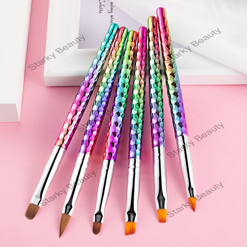 Nail Pencil Mermaid Brush Gradual Change  French Color Pen Set