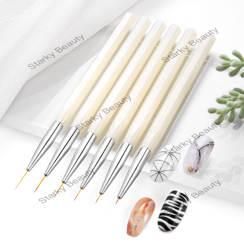 Nail brush line pen, soft fur phototherapy pen, color painting pen, line drawing