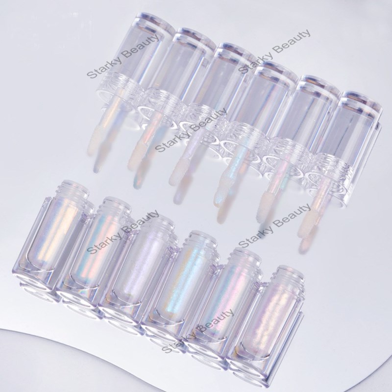 Unique Design Transparent Ice Liquid Chrome nail pigment powder