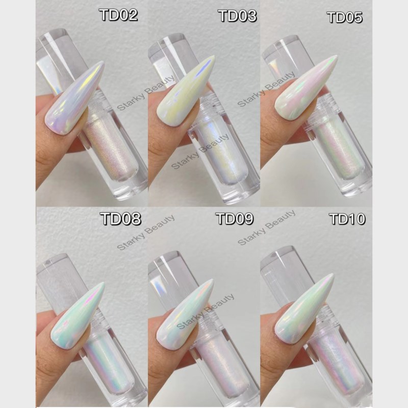 Ice-through fairy dream aurora powder liquid magic mirror powder