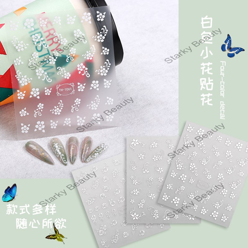 Nail Accessories DIY Flower Rose Nail Enhancement Sticker