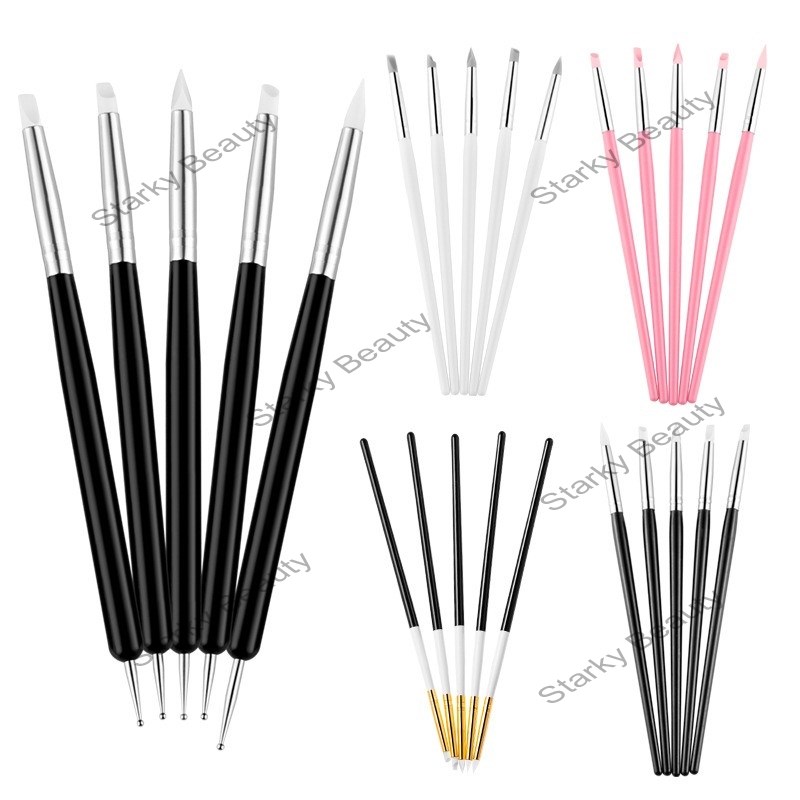 Popular Soft Silicone Head Nail Brush