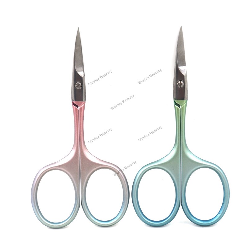 stainless steel small circle eyebrow scissors, embroidery scissors, eyebrow trimming