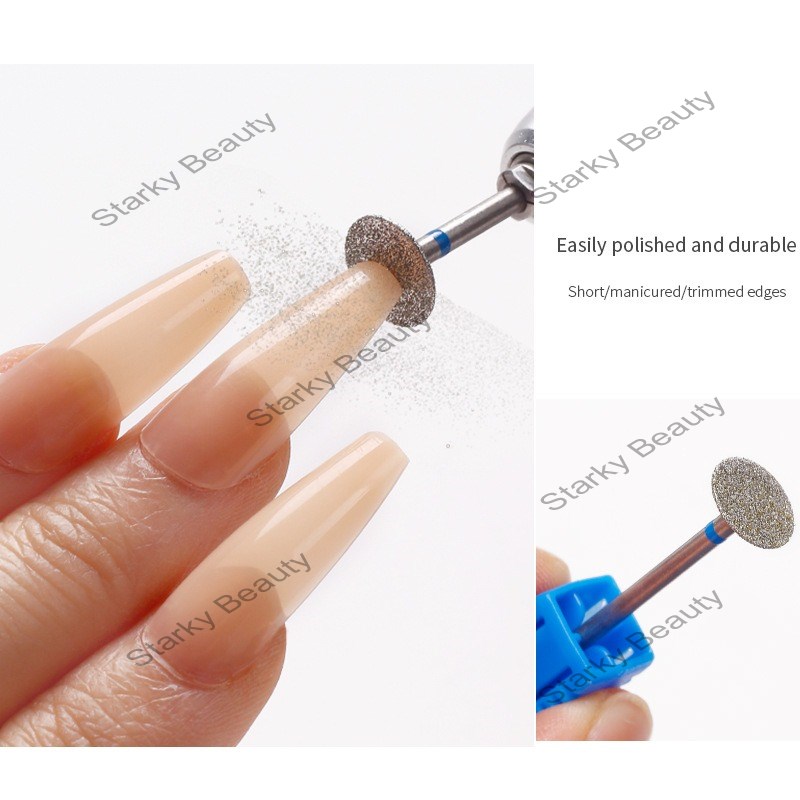 Nail Diamond Polishing Head Flying Disc Diamond Grinding Foot to Remove calluses and dead skin