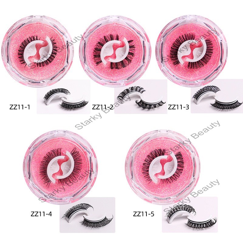 self-adhesive false eyelashes Spare adhesive strip Warm self-adhesive eyelashes Curling