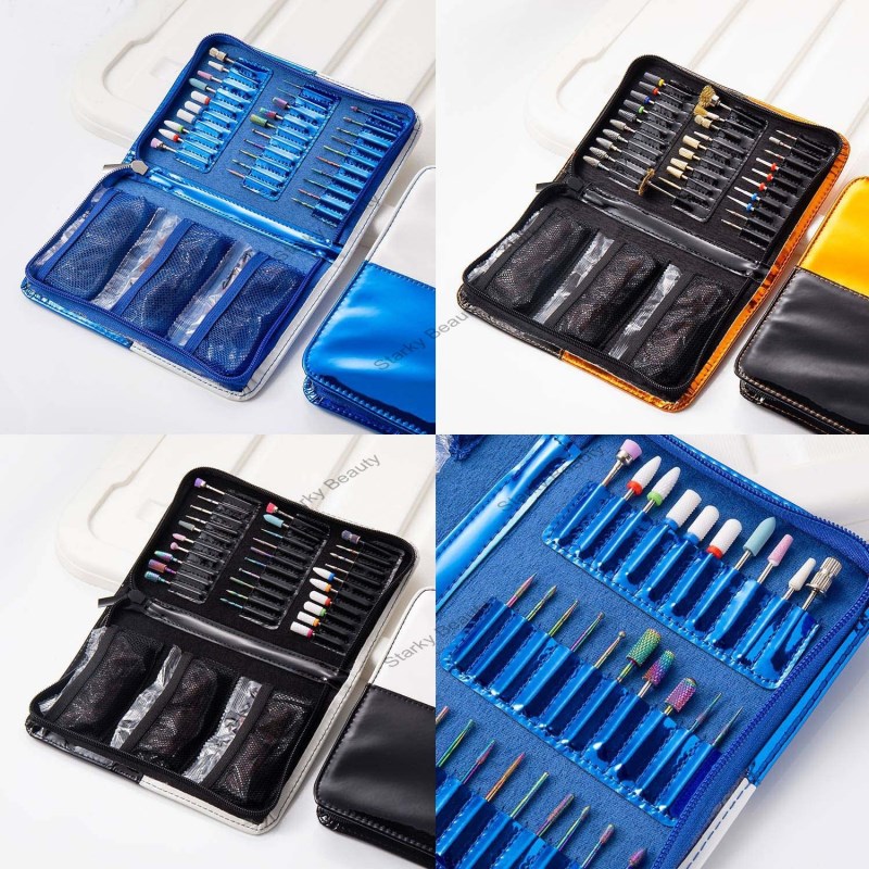 new polishing head nail polish tungsten steel armor removal drill bit set