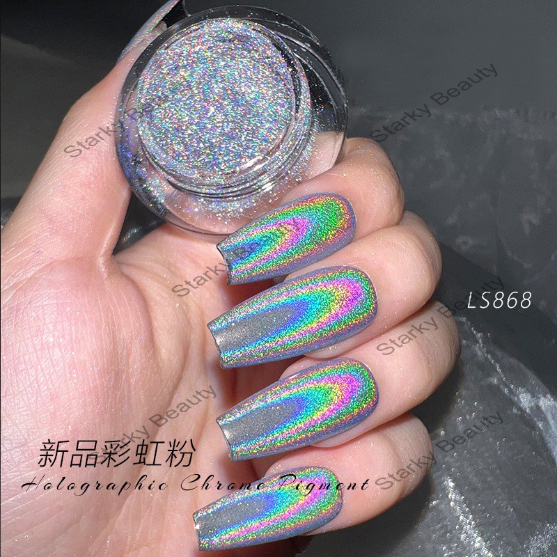 New Product Rainbow Powder Laser Mirror Powder