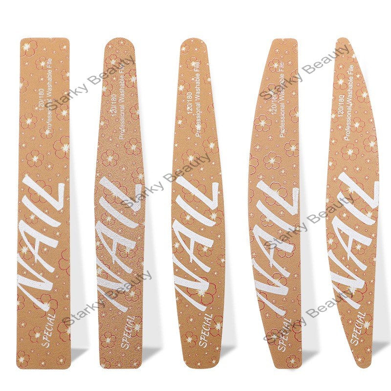 2024 High grade brown corundum nail file, high-quality polishing strip