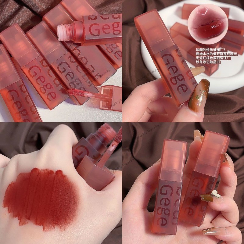 Velvet Lip Glaze Matte Mist, Long lasting Whitening, Not Easy to Fade Lip Glaze