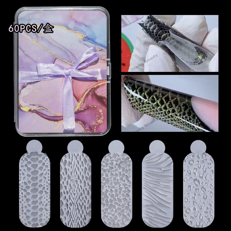 3D Silicone Patch Nail Enhancement Silicone Quick Sculpture Soft Film