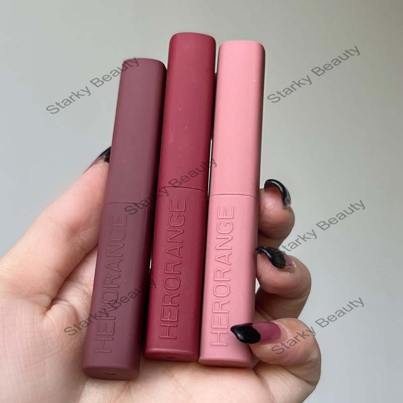 Saturated Velvet Mist Matte Tubular Lipstick Mist Velvet Red lipstick