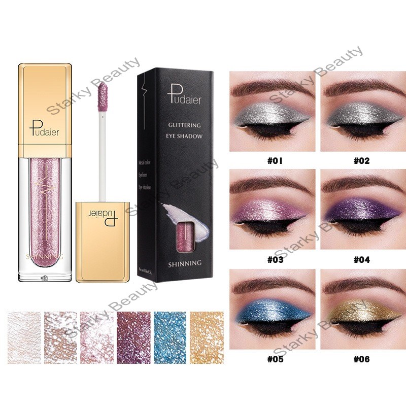 18 Color Shining eye shadow Liquid Diamond Pearl eye shadow Lying Silkworm Tear Makeup eye shadow Li