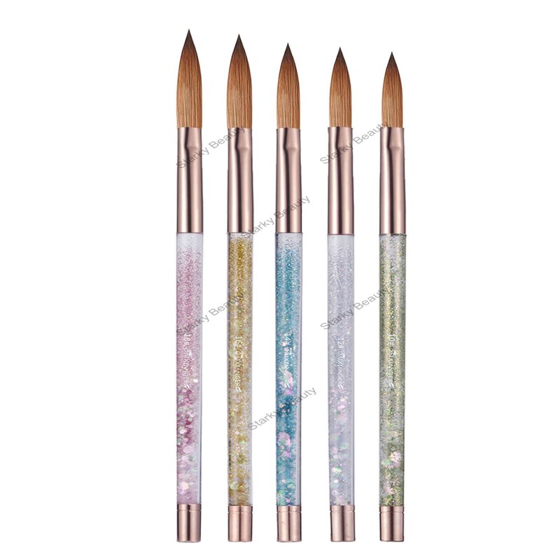 high-end nail art quicksand glitter nail art crystal pen 5-piece set