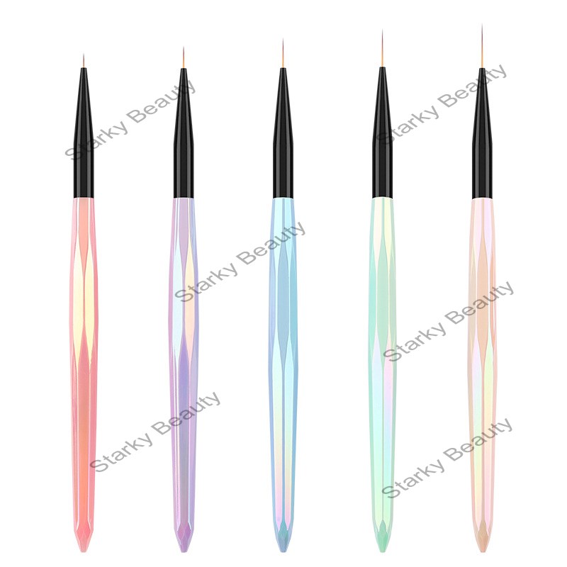 Macaron Color Nail Pen, Pull Line, Draw Line Brush