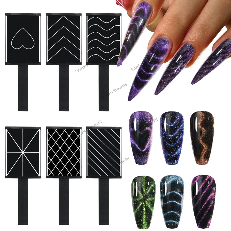 Nail Art Fantasy Cat Eye Magnet 3D Phantom Magnet Pattern Magic Magnet