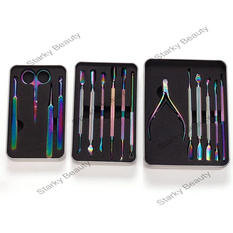 nail colored Cuticle Pusher Set