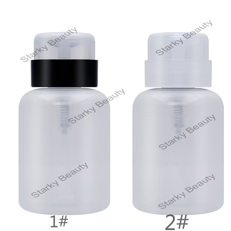 nail polish with lock pressure bottle,200ML nail washing water empty bottle