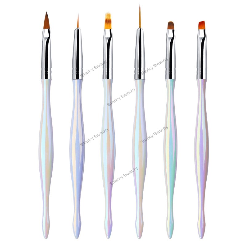 New Japanese Aurora Minimalist Nail Pen Brush Phototherapy Pen Gradient Brush