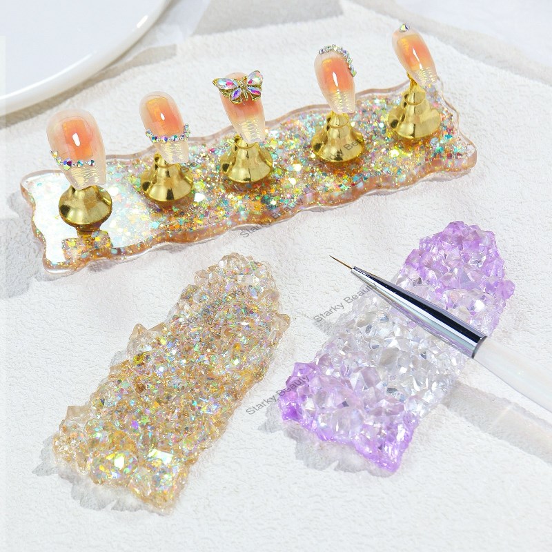 Nail Tool Nail Holder Love Base Hill Pen Holder Five Link Base Color palette