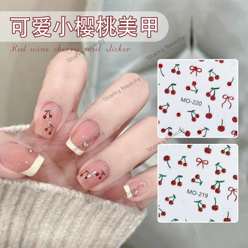 2024 Nail sticker relief pure diamond nail sticker wearing accessories